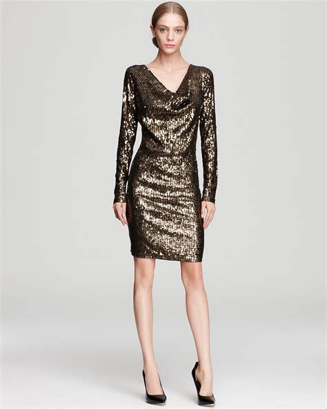 michael kors long sleeve dress.